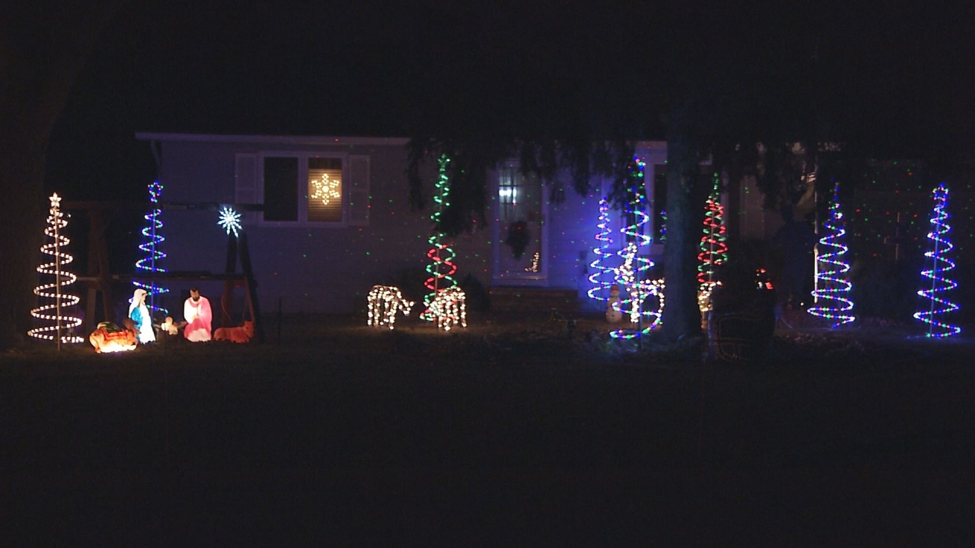 100 Raining Blood Christmas Lights Green Pastures Farm Keyc