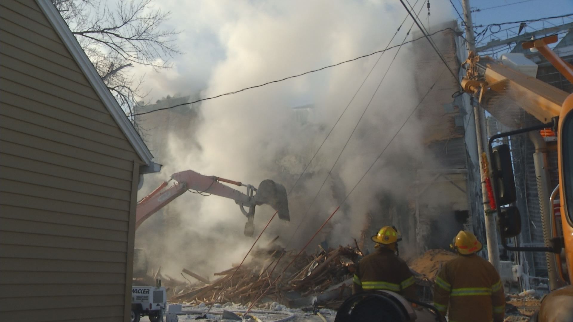 Site Of Northrop Grain Elevator Fire Cleared After Around 60 Hours On