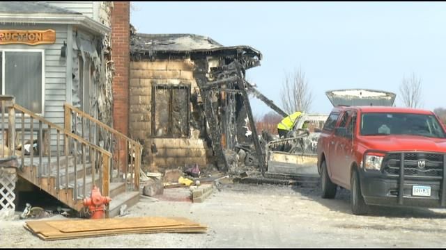 Rural Lewisville Family Survives House Fire