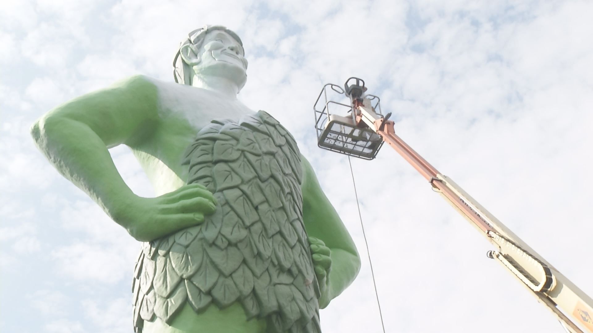 It's A Giant Makeover in Blue Earth For the Green Giant